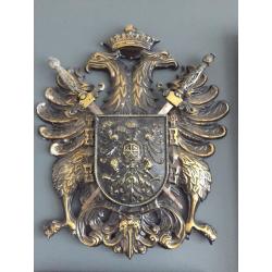 Russian Coat Of Arms Shield Wall Plaque