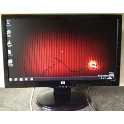 22 inch HP S2231a Computer monitor wide-screen HD Flat LCD TFT Screen Monitor w/ speakers DVI VGA