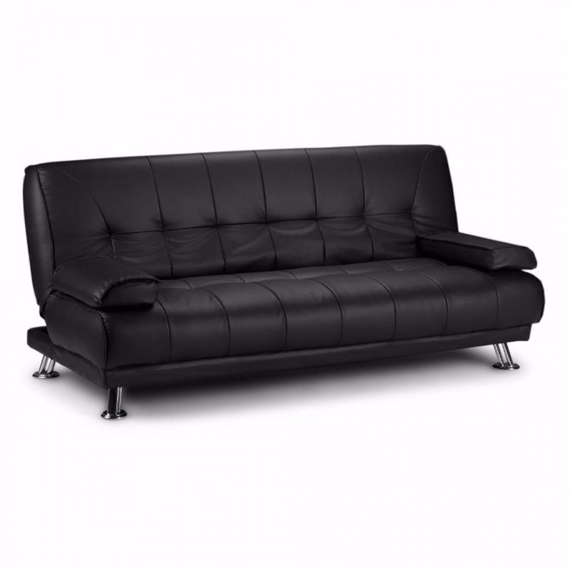 BRAND NEW-FLORENCE SOFA BED-PREMIUM ITALIAN BONDED LEATHER-EXPRESS DELIVERY