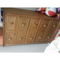 5.5ft Tall boy dresser v. good condition