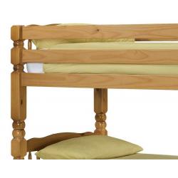 **7-DAY MONEY BACK GUARANTEE!**- Amazon Pine Solid Wooden Bunk Bed / Double bed with Mattresses