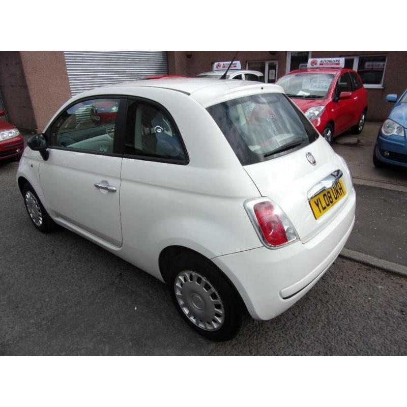 FIAT 500 1.2 pop 2008 Petrol Manual in White