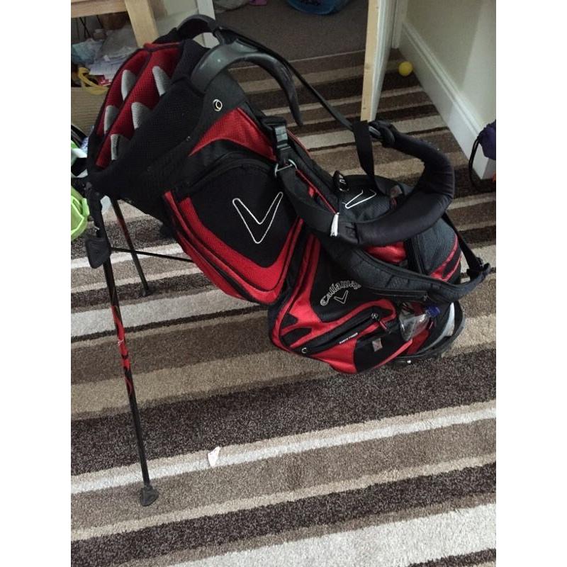 Callaway golf bag - slightly broken