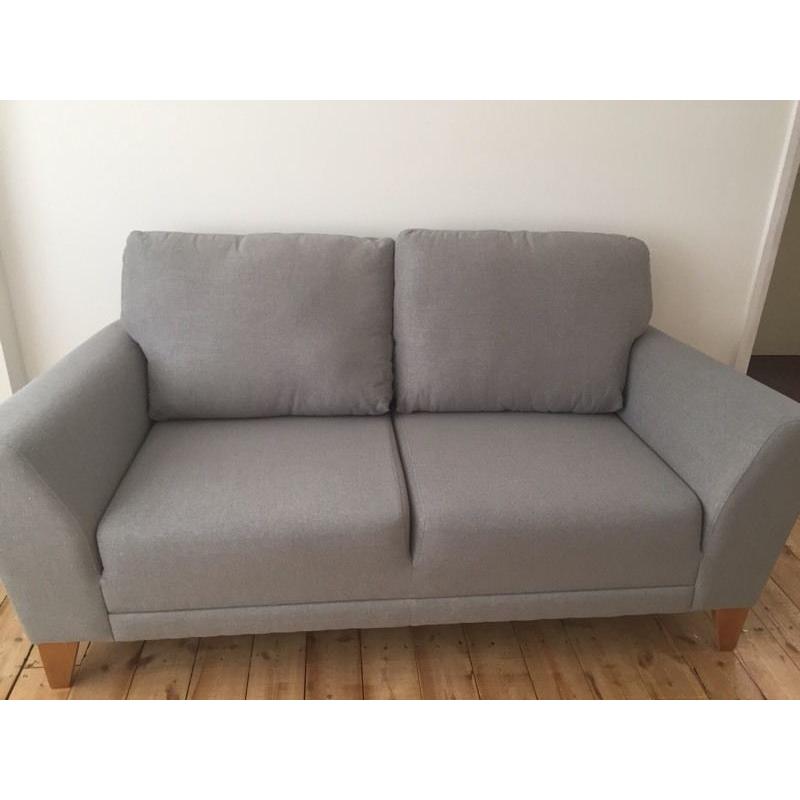 Stylish grey sofa