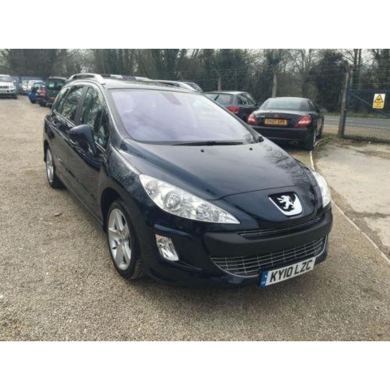 2010 10 PEUGEOT 308 1.6 SW SPORT 5D 118 BHP