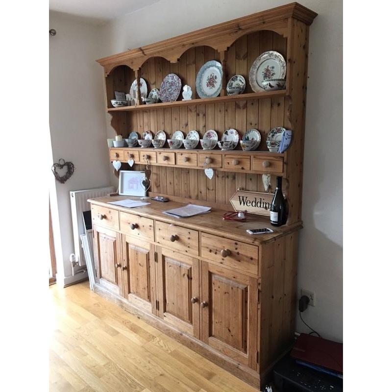 Large pine dresser