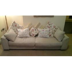 Large 3 Seater Sofa Excellent Condition Splits in Half