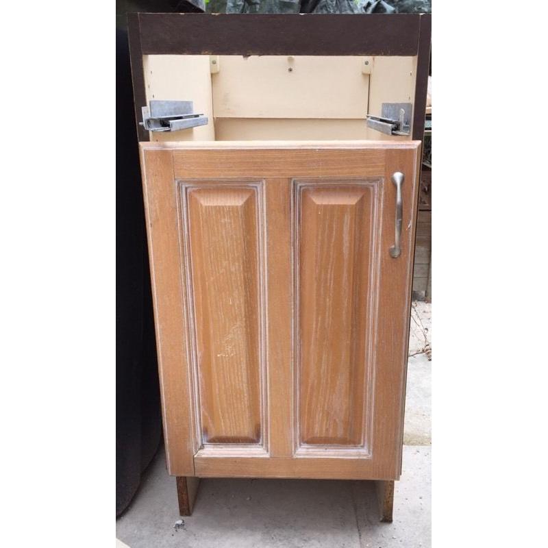 Old kitchen cupboards