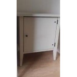 Ikea off white bedside cabinet