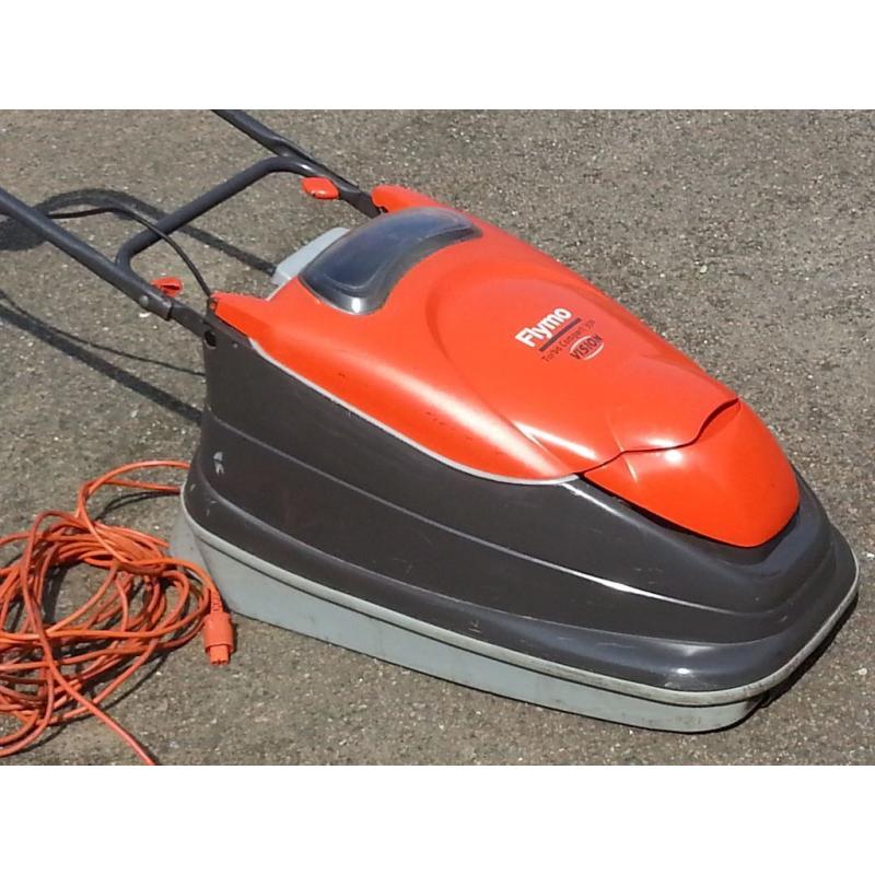 Flymo 350 electric lawnmower works very well