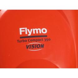 Flymo 350 electric lawnmower works very well