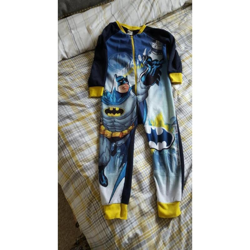 Boys batman onsie age 5-6