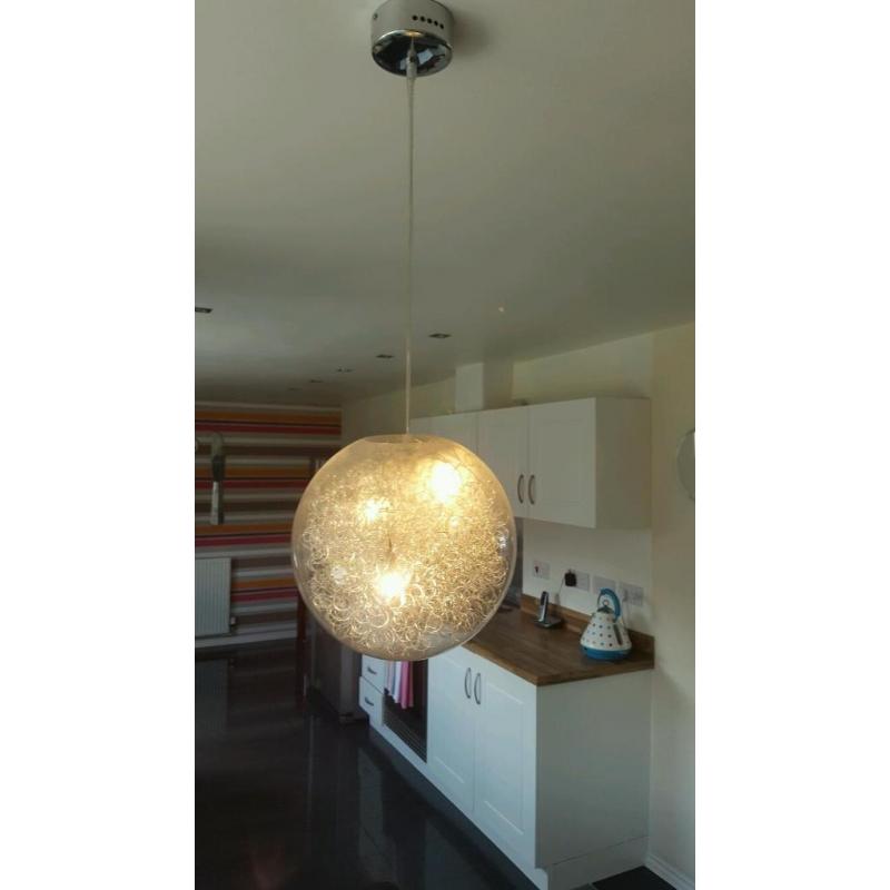 Chandelier ball style light fitting from pagazzi