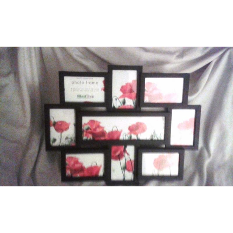 Set of 9 Photo Frames NEW