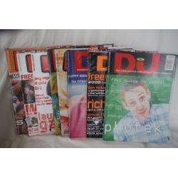 DJ vintage music magazines