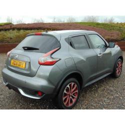 Nissan Juke Acenta Premium Dig-T 5dr MAIN DEALER WARRANTY PETROL MANUAL 2014/14