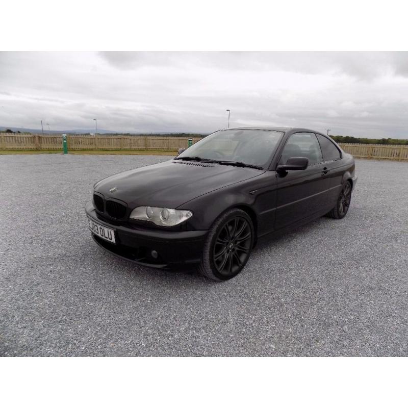 BMW 330ci se Coupe 2003, Black, Manual