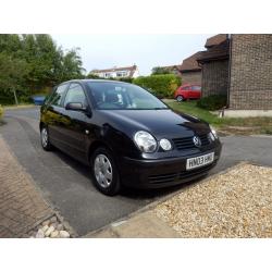 VW Polo 2003, 1.4S 16 valve. 5 door 97385 miles. Air con. Good condition. Tax and MOT until may 2017