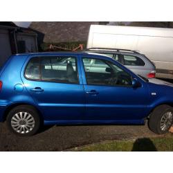 Volkswagen Polo, 1.4, 2001 plate, Blue