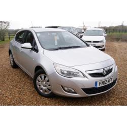 2012 12 VAUXHALL ASTRA 1.2 EXCLUSIV CDTI ECOFLEX S/S 5D 93 BHP DIESEL, FSH