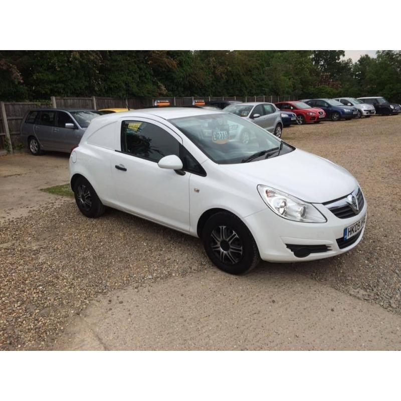 2009 CORSA VAN 1.3 DIESEL 12 MONTHS MOT 88,000 MILES