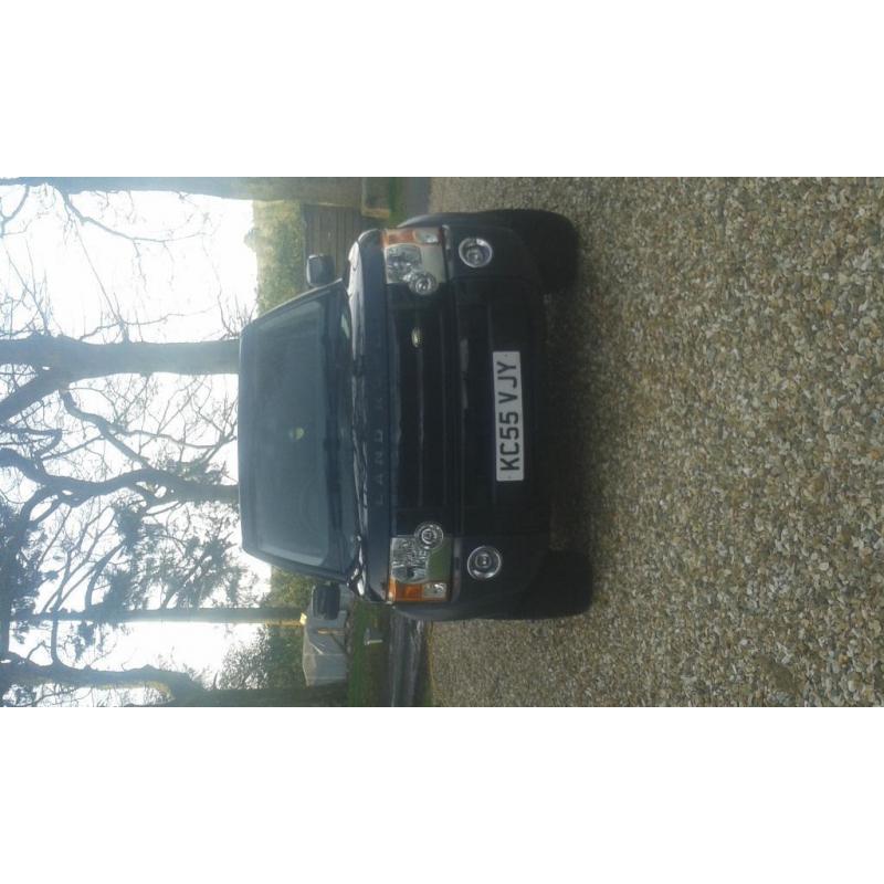 land rover discovery 3 tdv6 black, swap defender/90