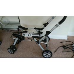 Double Twin pram