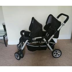 Double Twin pram