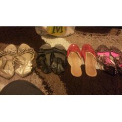 As new lots girls shoes size 7 new look and lots of shoulder bag