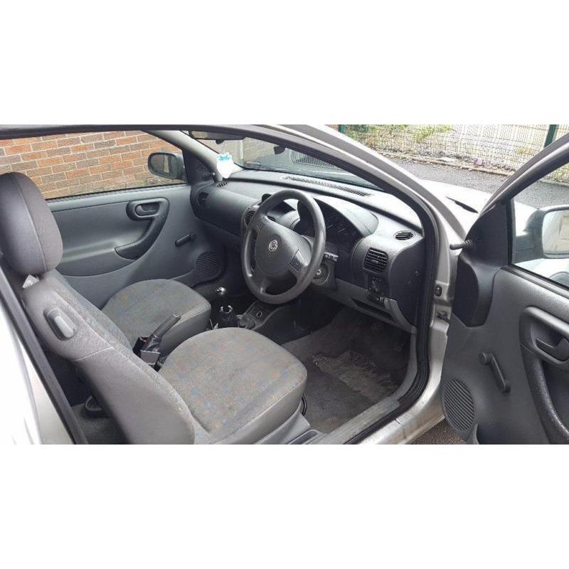 2001 Vauxhall Corsa 1.0 i 12v Club 3dr