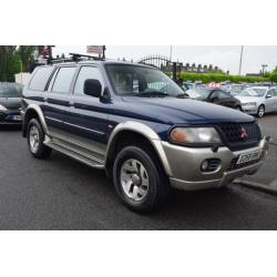 2000 X Mitsubishi Shogun Sport 3.0 GLS ++ LEATHER + TOW BAR + ONLY 94K ++