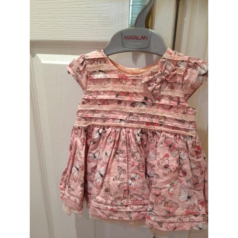 0-3 baby girls dress