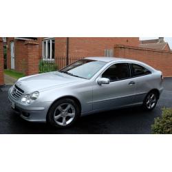 Mercedes C180 Kompressor se coupe very good condition a very nice car.