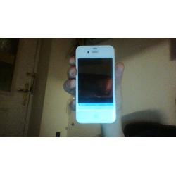 apple iphone 4 dodgy screen perfect condition