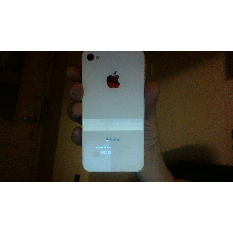 apple iphone 4 dodgy screen perfect condition