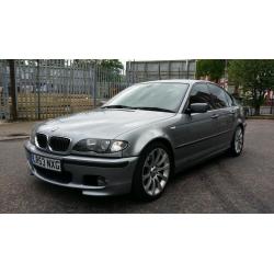 BMW 330i Sport auto, grey, HPI clear, Top spec, sat nav, t.v screens in back, full leathers, Auto!