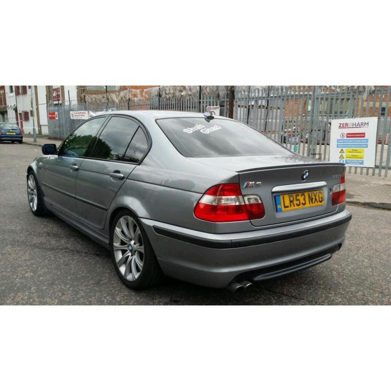 BMW 330i Sport auto, grey, HPI clear, Top spec, sat nav, t.v screens in back, full leathers, Auto!