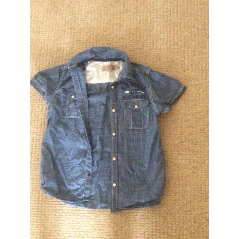 H&M boys summer shirt age 7-8 worn once