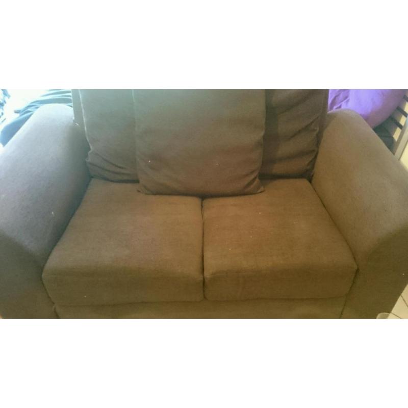 2 x two seater sofa