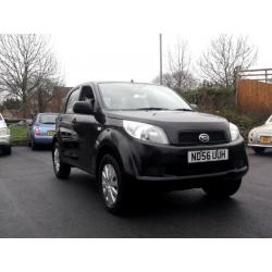 LATE 2006 56 DAIHATSU TERIOS 4WD 1.5 S DUAL FUEL LPG CONVERTED BLACK PX SWAP