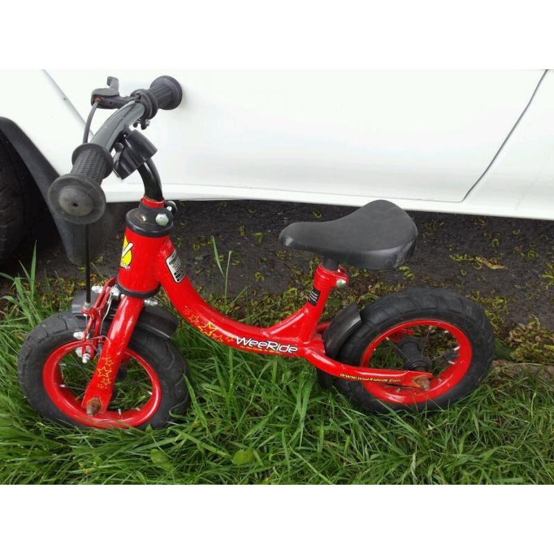 Kiddies scoot bike..as new condition