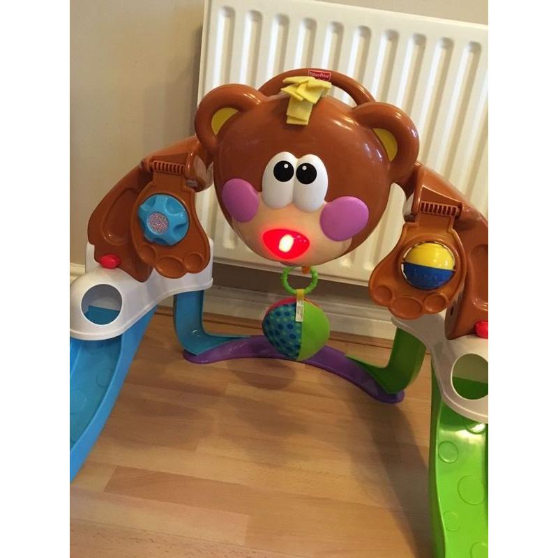 Laughing monkey toy from fisherprice with lights and sounds