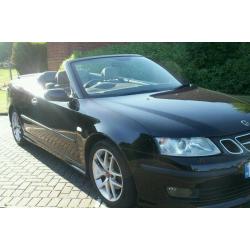 Bargain saab convertible 2007 low mileage only 95k one year mot and tax