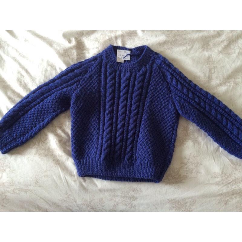 Boys woollen jumper brand new