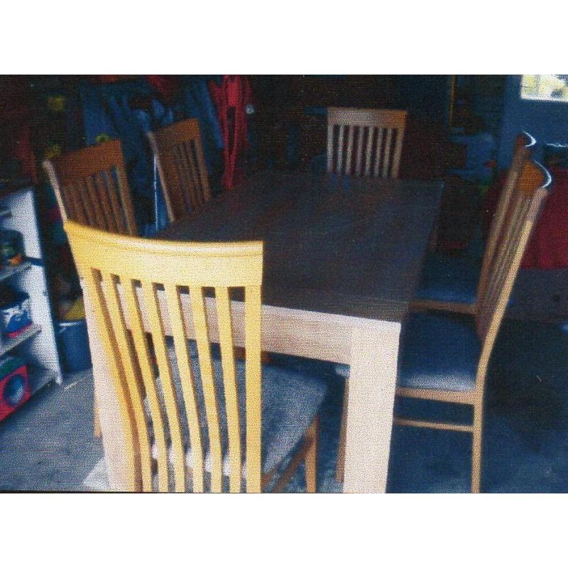 Dining Table & Chairs For Sale