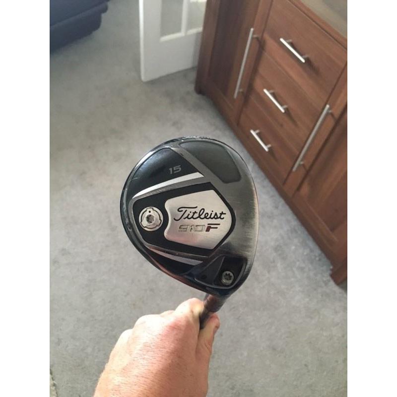 Titleist 910 Driver and 3 wood