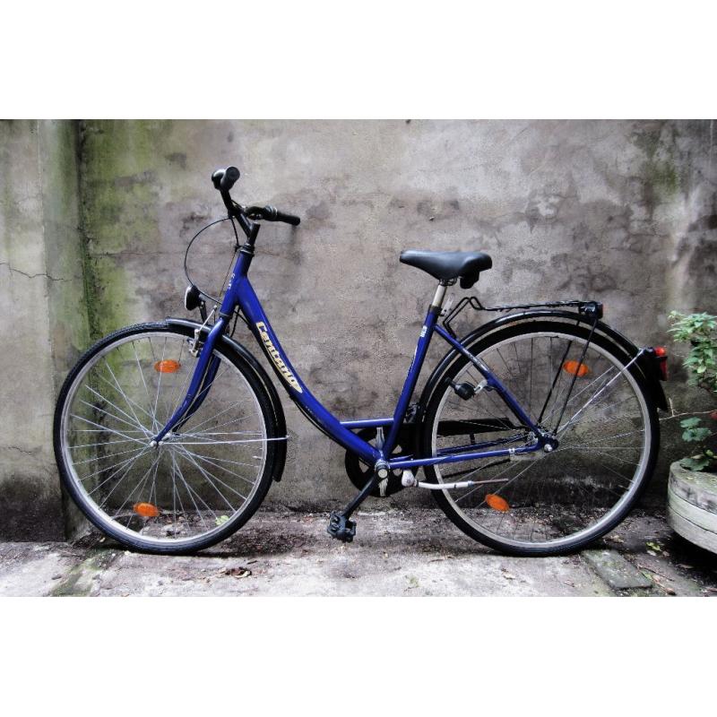 CENTANO, ladies women's dutch holland road city bike, 19 inch, 3 speed, back pedal brake