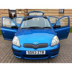 ? FULL S. HIST ?ONLY 66,000 MILES ? 2004 Toyota Yaris 5dr Hatch VVTi T3 ?Full Years MOT,2 Owners