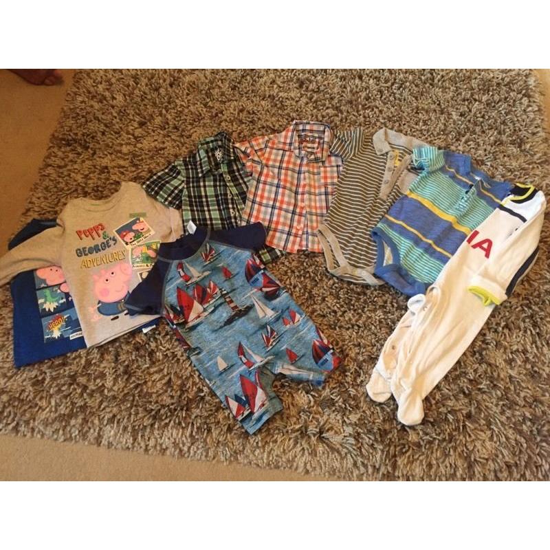 Boys clothes bundle 9-12 months