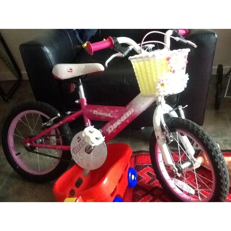 Girl Bike 5-7 years